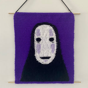 no face tapestry