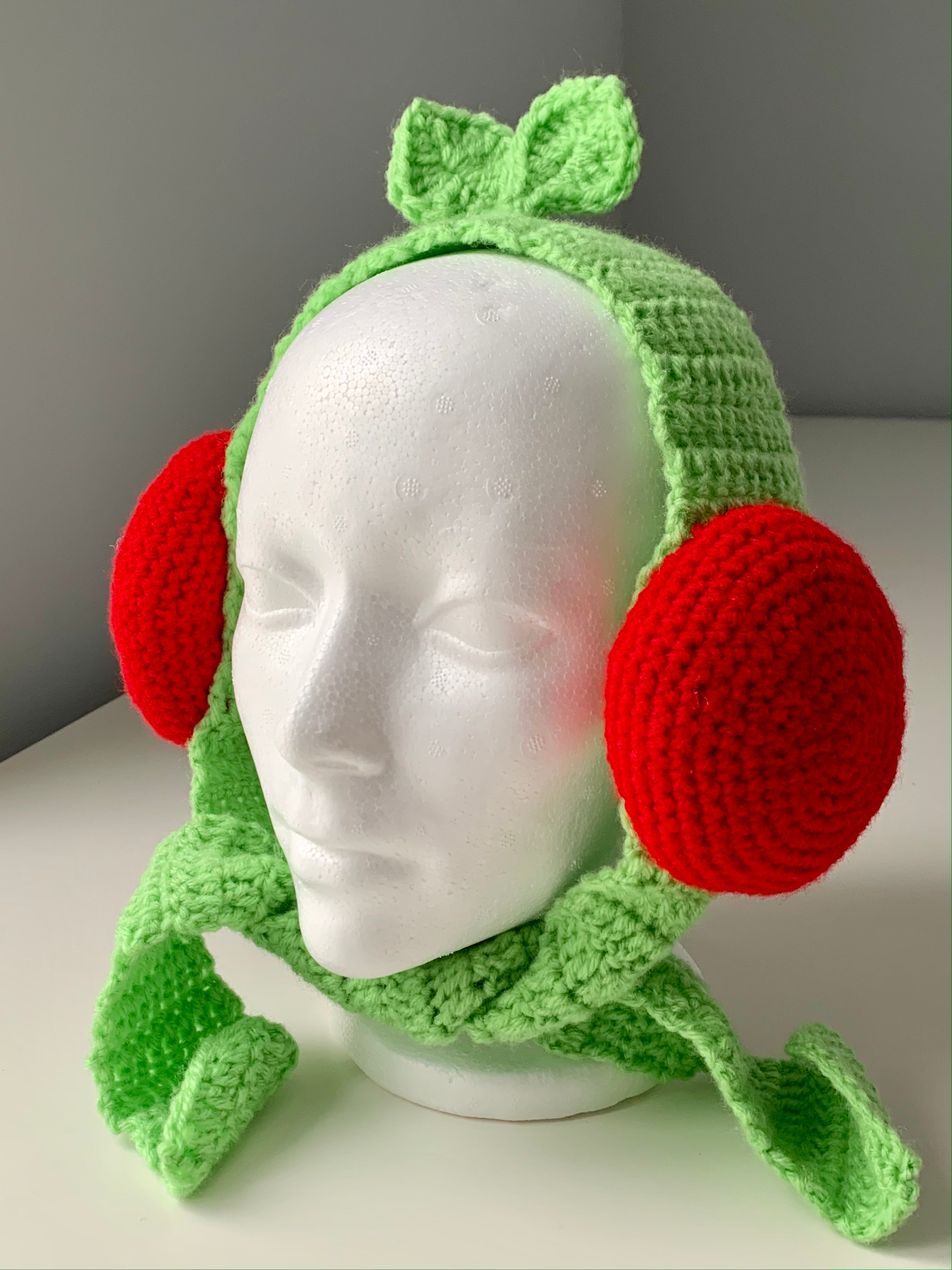 cherry earmuffs